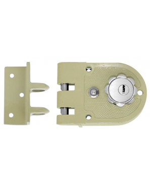 CERRADURA PARA PUERTAS CORREDIZAS ALTA SEGURIDAD MOD. AS-625 DC IZQ.