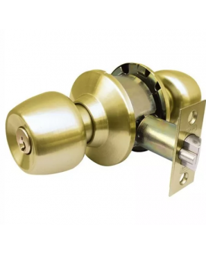 PERILLA TUBULAR PARA RECAMARA MOD. A56PS-BRANDY WINE LATÓN BRILLANTE