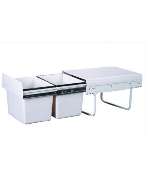 DB-15BS 30L (15+15) 342X490X313 BLANCO BOTES EXTRA