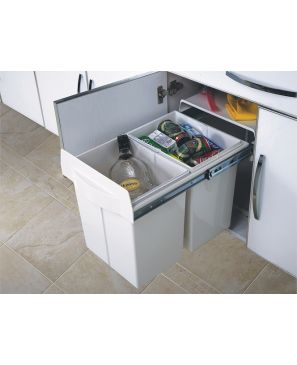 Mod. DB-20A 40L Bote de Basura Blanco