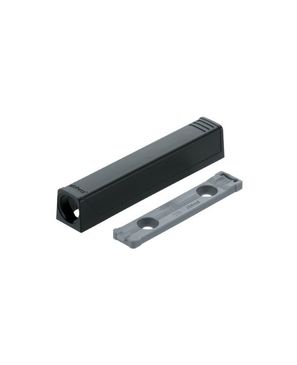 Placa soporte TIP-ON para puertas, recto (20/32 mm)