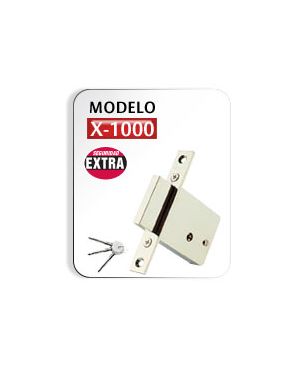 Cerradura Mod. X-1000 Cromada