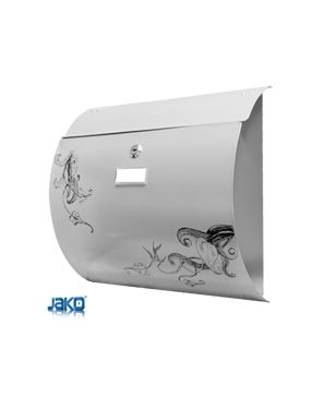 Buzon BJ04 Flowers Jako - Acero Inox  