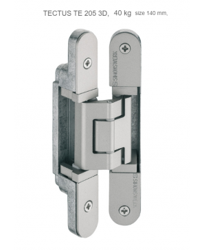 TE 205 3D SW124 F1 BISAGRA TECTUS GRIS