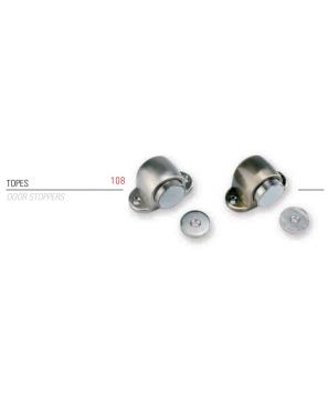 Mod. 108 Tope Acero Inox. Niquel