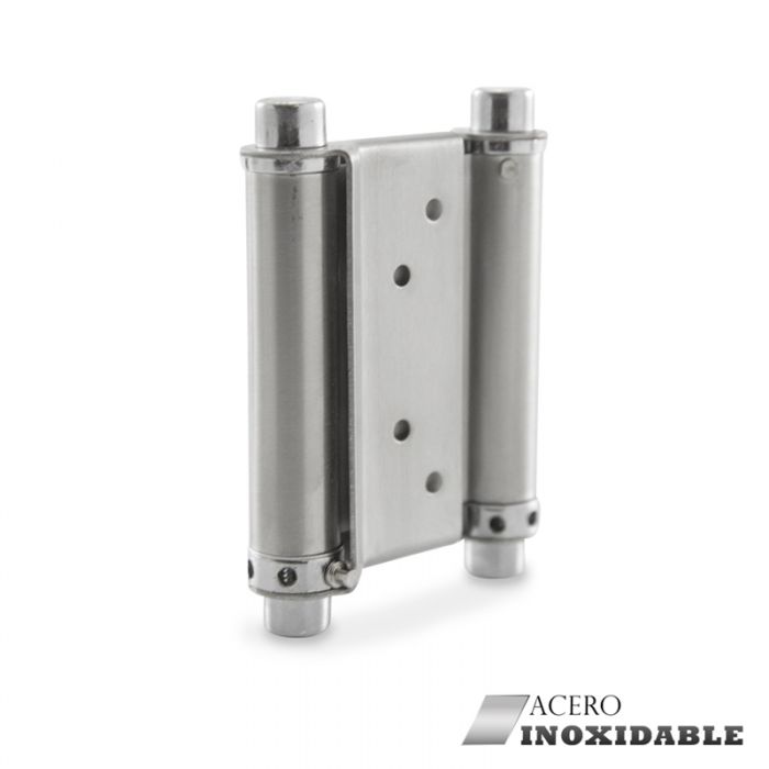 Morbosidad Restringir arpón Bisagra Doble Accion 103mm X 119mm Jako Acero Inox SH4007-4