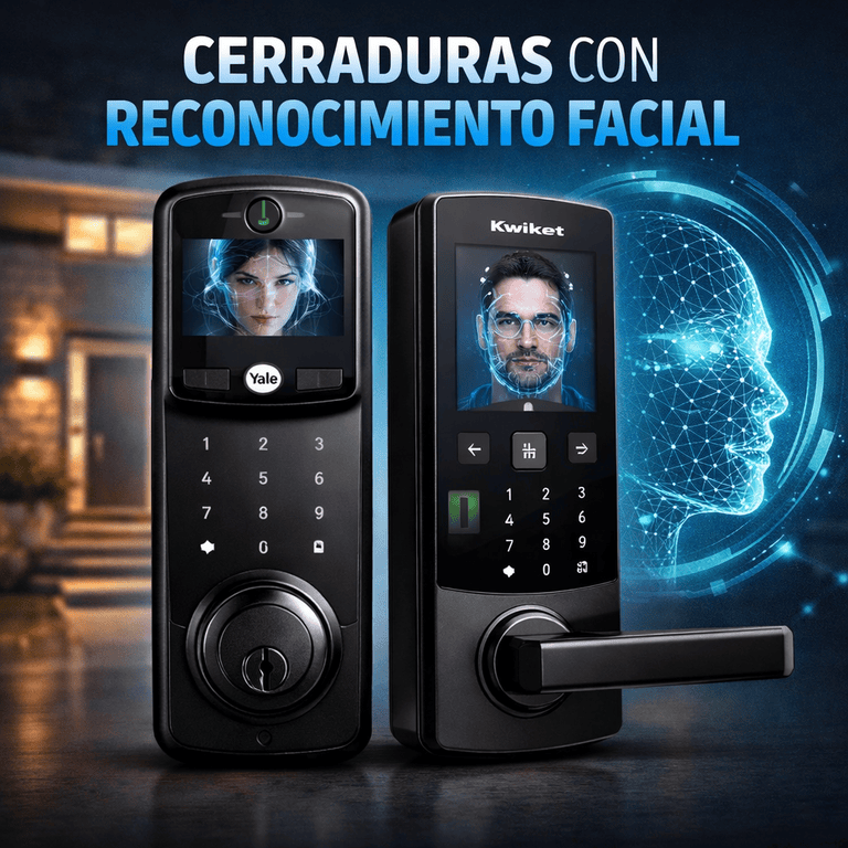 Cerraduras con reconocimiento facial: ¿qué son y por qué importan?